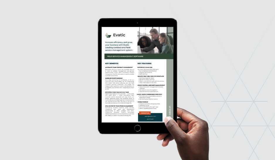 Evatic product sheet